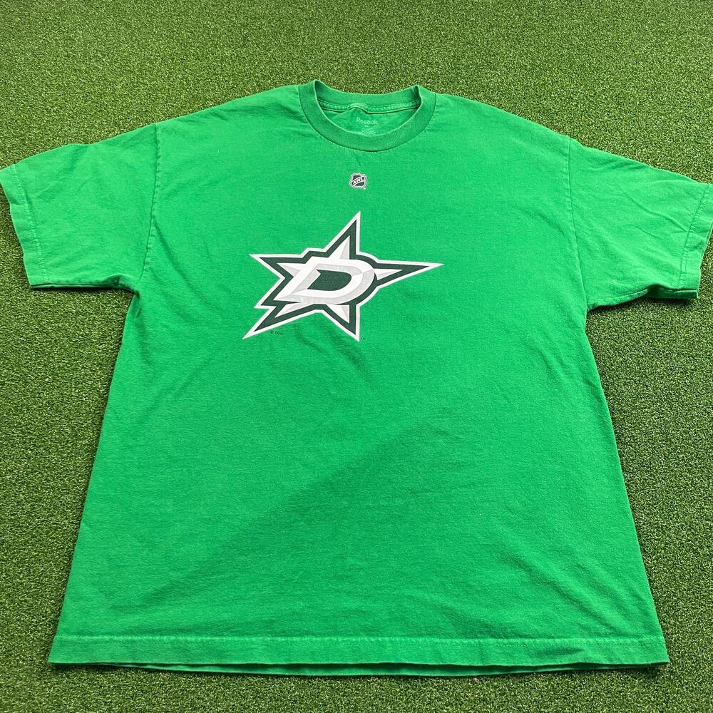 Y2K Reebok Dallas Stars Chiasson #12 NHL Ice Hockey T-Shirt Sz XL
